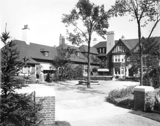 Cranbrook House, 1925.  Cranbrook Archives. 