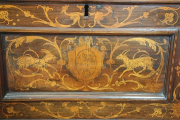 Details of cassone chest by an unknown Italian maker (CAM 1929.74)