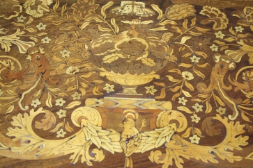 Detail of writing table top (CEC 338)