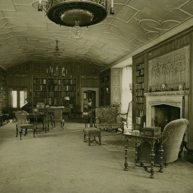 Library circa 1925. Courtesy of Cranbrook Archives.