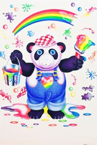 Panda Painter by Lisa Frank courtesy of Carly Marks-Foundations Magazine